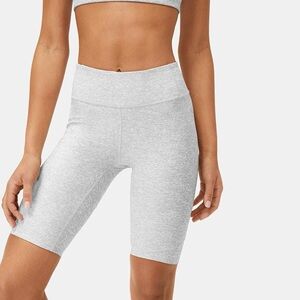 Outdoor Voices Dove High Waist Double Time 10” Shorts Size Large